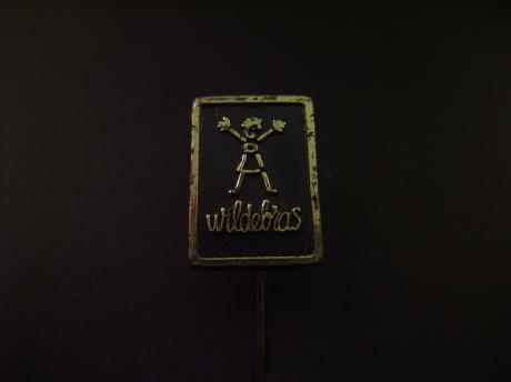 Wildebras poppen logo zwart